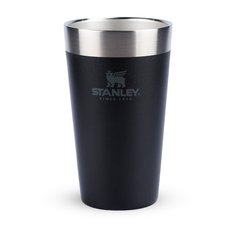 Copo Térmico de Cerveja Stanley Matte Black | 473ML