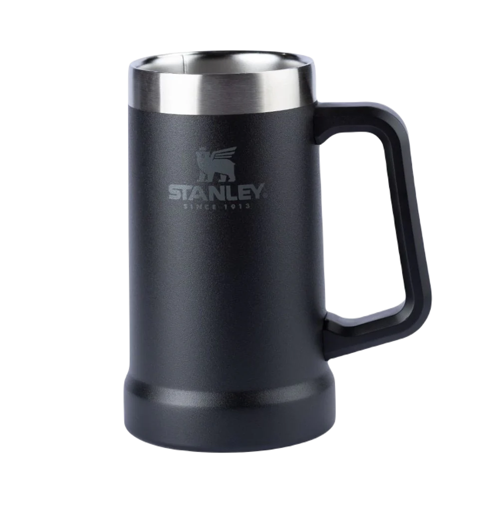 Caneca Térmica de Cerveja Stanley Matte Black | 709ML